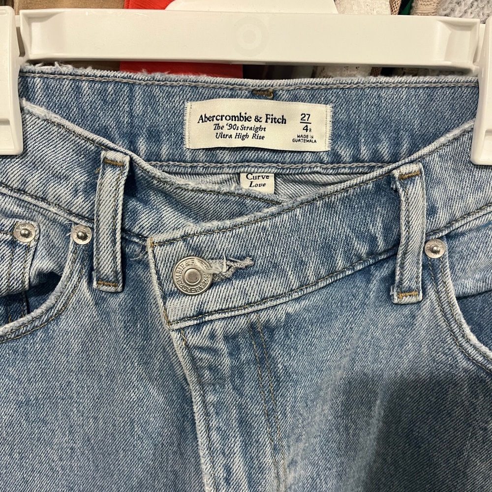 Abercrombie & Fitch Light Blue Denim Jeans